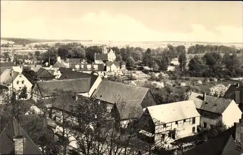 Ak Windischleuba in Thüringen, Blick über die Dächer
