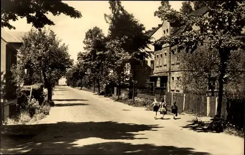 Ak Weißenborn im Erzgebirge, Freiberger Straße, Kinder