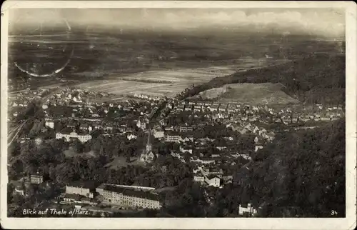 Ak Thale im Harz, Panorama