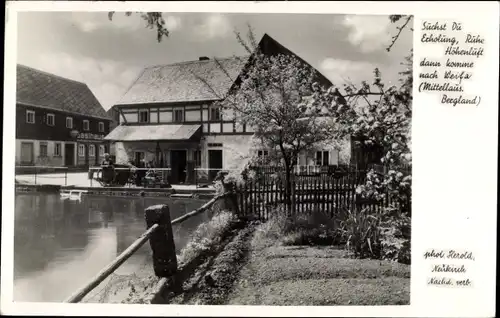 Ak Weifa Steinigtwolmsdorf in der Lausitz, Ortspartie