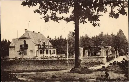 Ak Hartha in Sachsen, Partie am Waldhaus Fröhne