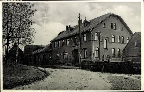 Ak Langenleuba Niederhain Thüringen, Konzert- und Ball-Haus Kießhauers Gasthof