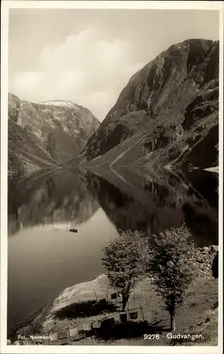 Ak Gudvangen Norwegen, Landschaft