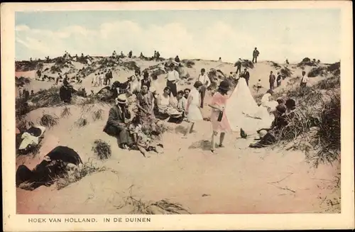 Ak Hoek van Holland Rotterdam Südholland Niederlande, In de Duinen