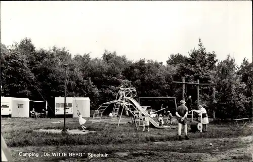 Ak Ootmarsum Twente Overijssel Niederlande, Camping de Witte Berg, Speeltuin