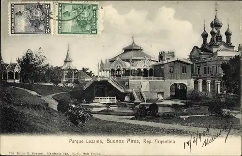 Ak Buenos Aires Argentinien, Parque Lezama