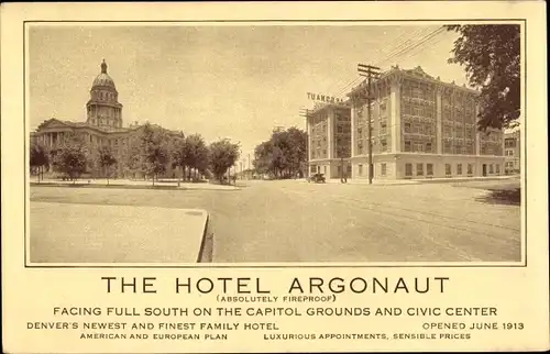 Ak Denver Colorado USA, Hotel Argonaut
