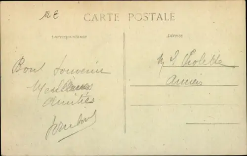 Ak Ressons sur Matz Oise, Grande Rue