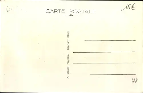 Ak Rantigny-Oise, Place und Rue Anatole Frankreich