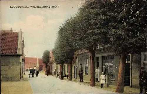 Ak Loosduinen Südholland, Wilhelminastraat