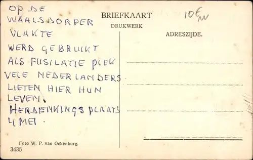 Ak Waalsdorp Den Haag Südholland Niederlande, Kamp