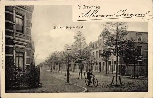 Ak 's Gravenhage Den Haag Südholland, Jan van Nassaustraat