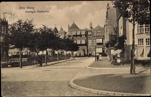 Ak Den Haag Südholland Niederlande, Koningin Mariaplein