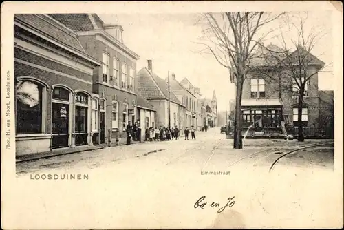 Ak Loosduinen Südholland, Emmastraat