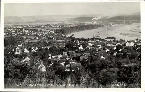 Ak Wollendorf Neuwied am Rhein, Blick auf Irlich