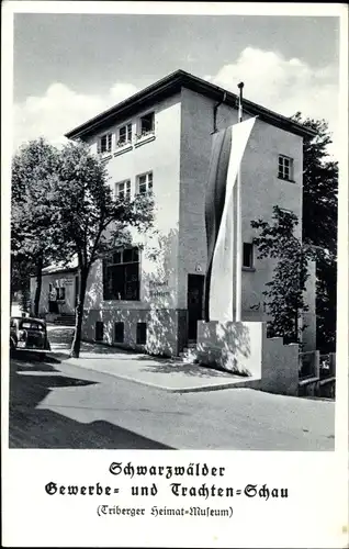 Ak Triberg im Schwarzwald, Gewerbe und Trachten Schau, Heimat Museum