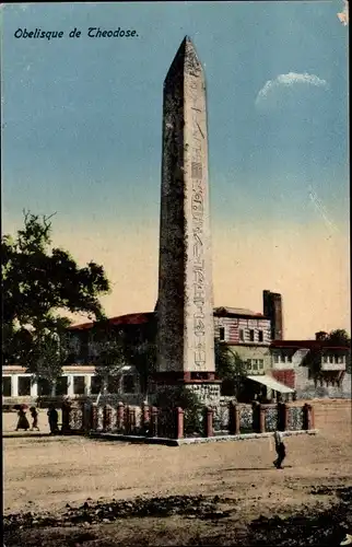 Ak Konstantinopel Istanbul Türkei, Obelique de Theodose
