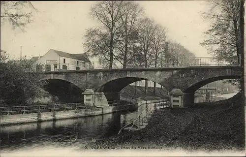 Ak Peruwelz Wallonien Hennegau, Pont du Vert-Montois