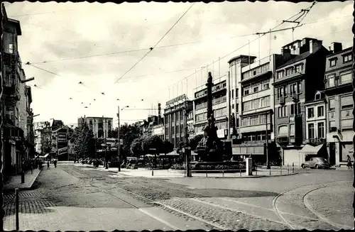 Ak Verviers Wallonie Lüttich, Place Verte
