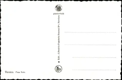 Ak Verviers Wallonie Lüttich, Place Verte