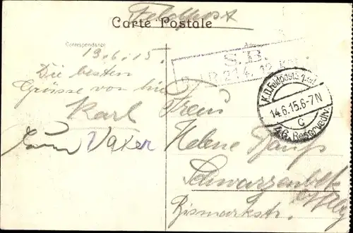 Ak Roeselare Roeselaere Rousselare Roulers Westflandern, Place St. Amand