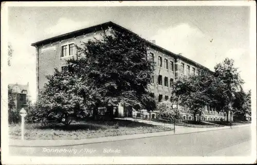 Ak Ronneburg in Thüringen, Schule