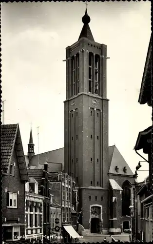 Ak Venlo Limburg Niederlande, St. Martinus-Toren