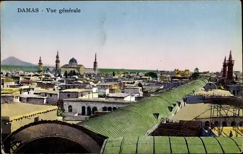 Ak Damaskus Syrien, Vue generale, Moschee