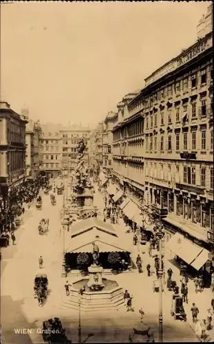 Ak Wien 1 Innere Stadt, Graben