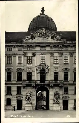 Ak Wien 1 Innere Stadt, In der Burg