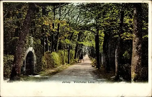 Ak Saint Aubin Kanalinsel Jersey, Vinchelez Lane