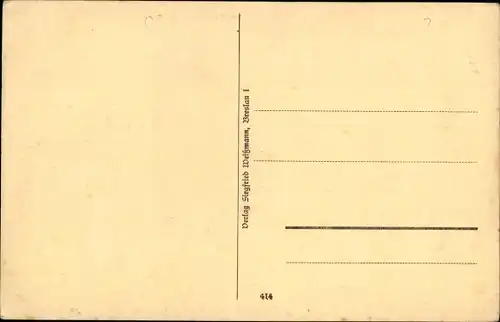 Ak Wrocław Breslau Schlesien, Dominsel und Kreuzkirche