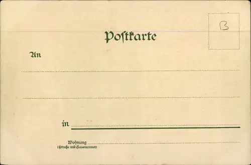 Litho Berlin Mitte, Gendarmenmarkt, Kgl. Schauspielhaus, Nacht