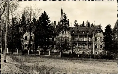 Foto Ak Grünhain Beierfeld im Erzgebirge Sachsen, Erholungsheim für Jugendliche