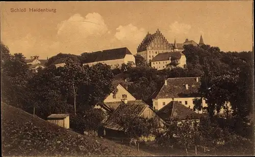Ak Aldersbach in Niederbayern, Schloss Haidenburg