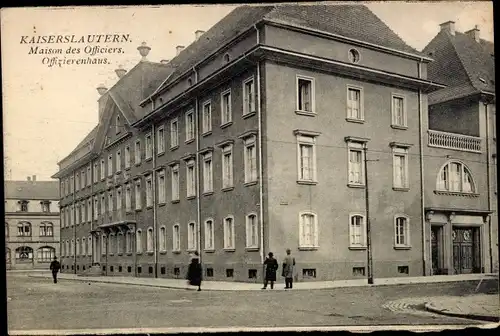 Ak Kaiserslautern in der Pfalz, Offiziershaus