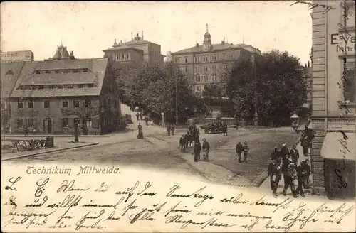 Ak Mittweida in Sachsen, Technikum