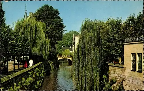 Ak Valkenburg Limburg Niederlande, Venetiaans Geulgezicht
