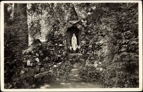 Ak Haarlem Nordholland Niederlande, Mariastichting, Lourdesgrot