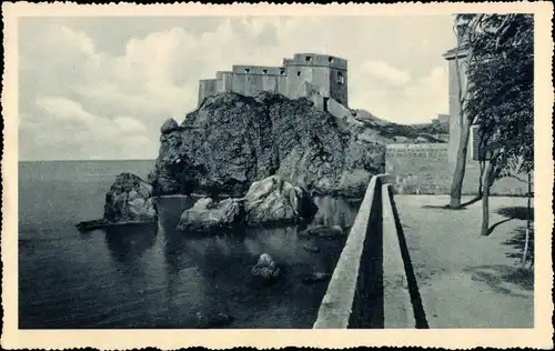 Ak Ragusa Dubrovnik Kroatien, Fort Lorenzo