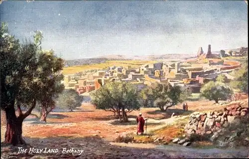 Ak Bethanie Jerusalem Israel, Ortsansicht