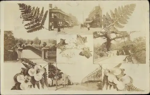 Ak Nelson England, Stadtansichten