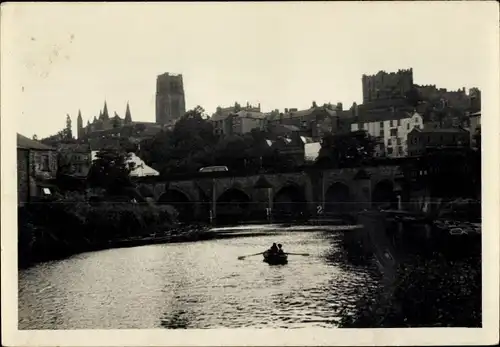 Foto Ak Durham England, Stadtansicht