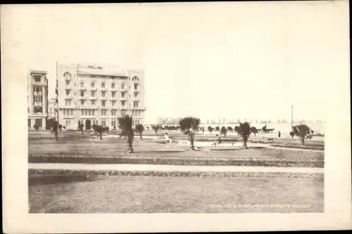 Foto Ak Alexandria Ägypten, Hotel Cecil