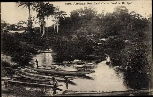 Ak Dakar Senegal, Vue générale du Bord de Marigot