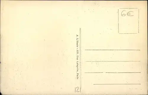 Ak Senlis Oise, Die Station