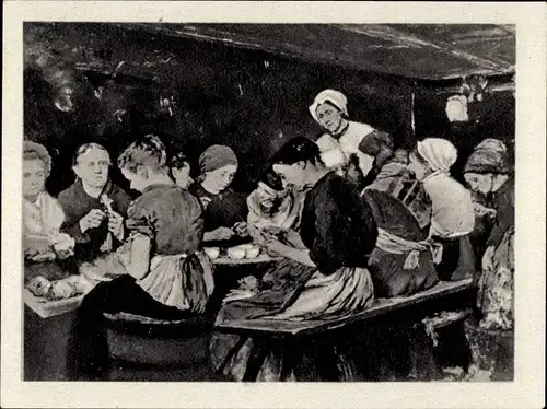 Sammelbild Geschichte der deutschen Arbeiterbewegung Teil II Bild 8, Liebermann,Konservenmacherinnen