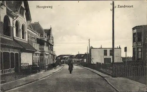 Ak Zandvoort Nordholland Niederlande, Hoogeweg