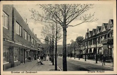 Ak Zandvoort Nordholland Niederlande, Groote Krocht