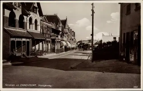 Ak Zandvoort Nordholland Niederlande, Hoogeweg